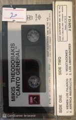 Mıkıs Theodorakıs Canto General KASET