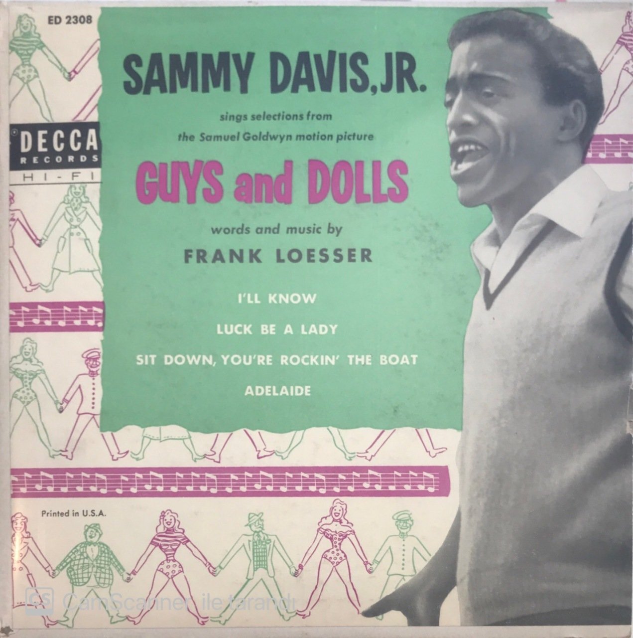 Sammy Davis Jr. Guys And Dolls 45lik