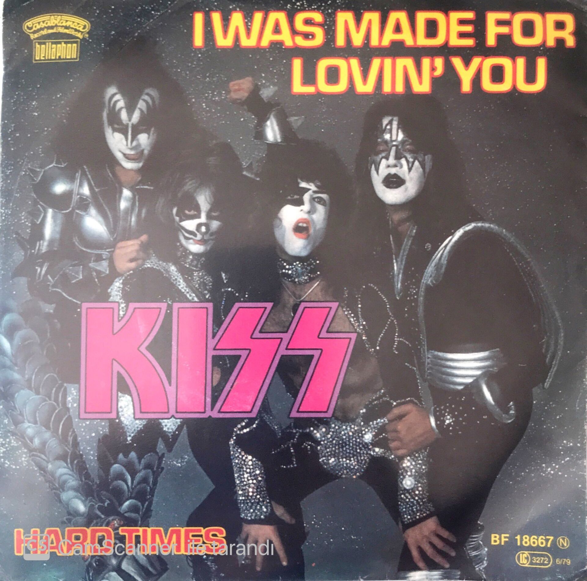 Kiss I Was Made For Lovin' You 45lik