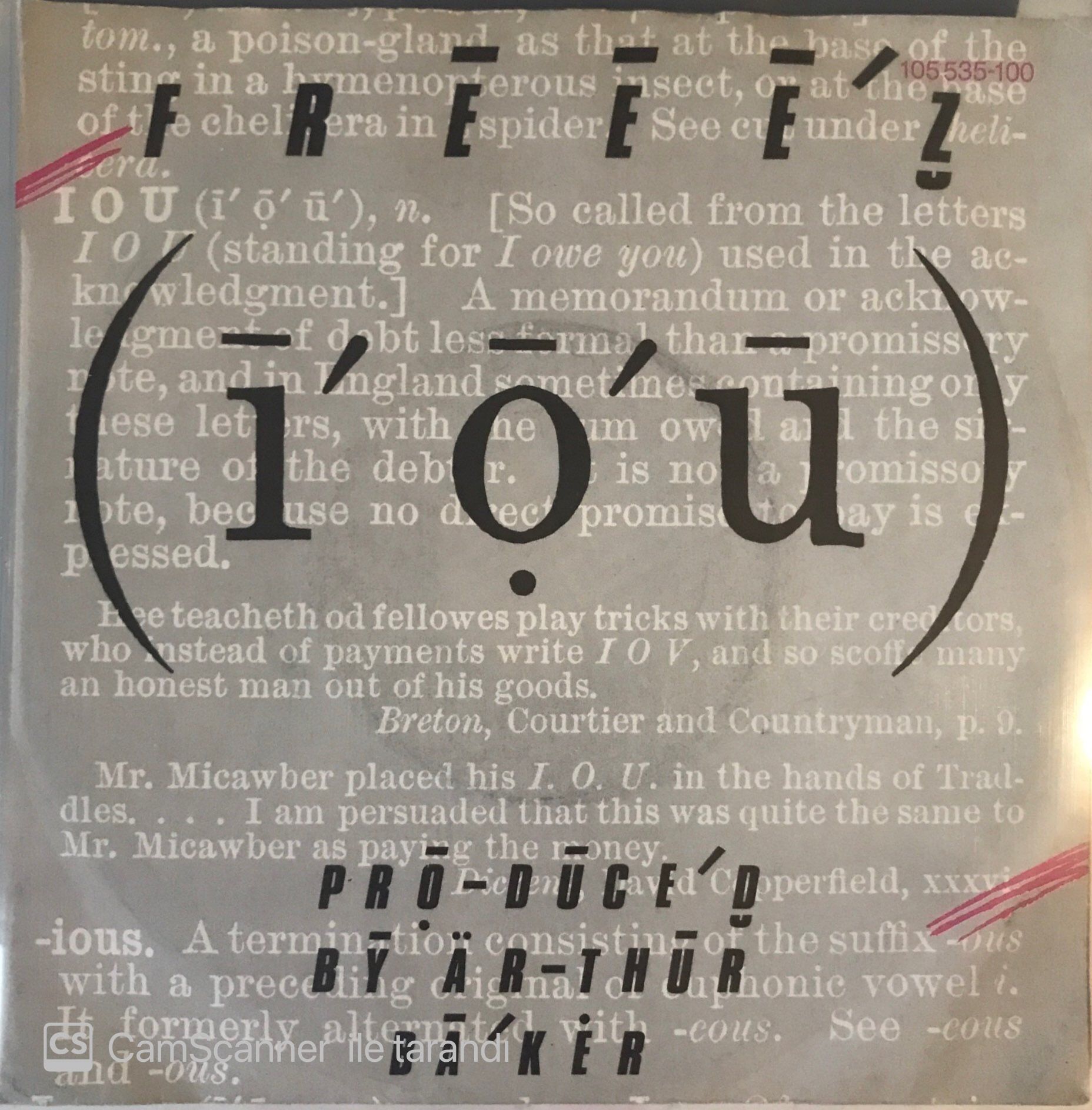 Freeez - I.O.U 45lik