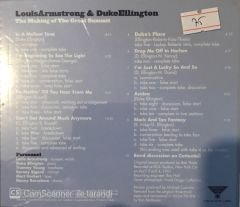 Louis Armstrong & Duke Ellington - The Great Summit The Master Takes CD