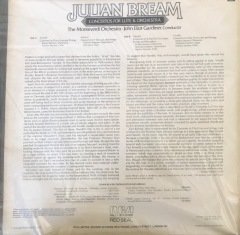 Julian Bream Concertos For Lute & Orchestra LP