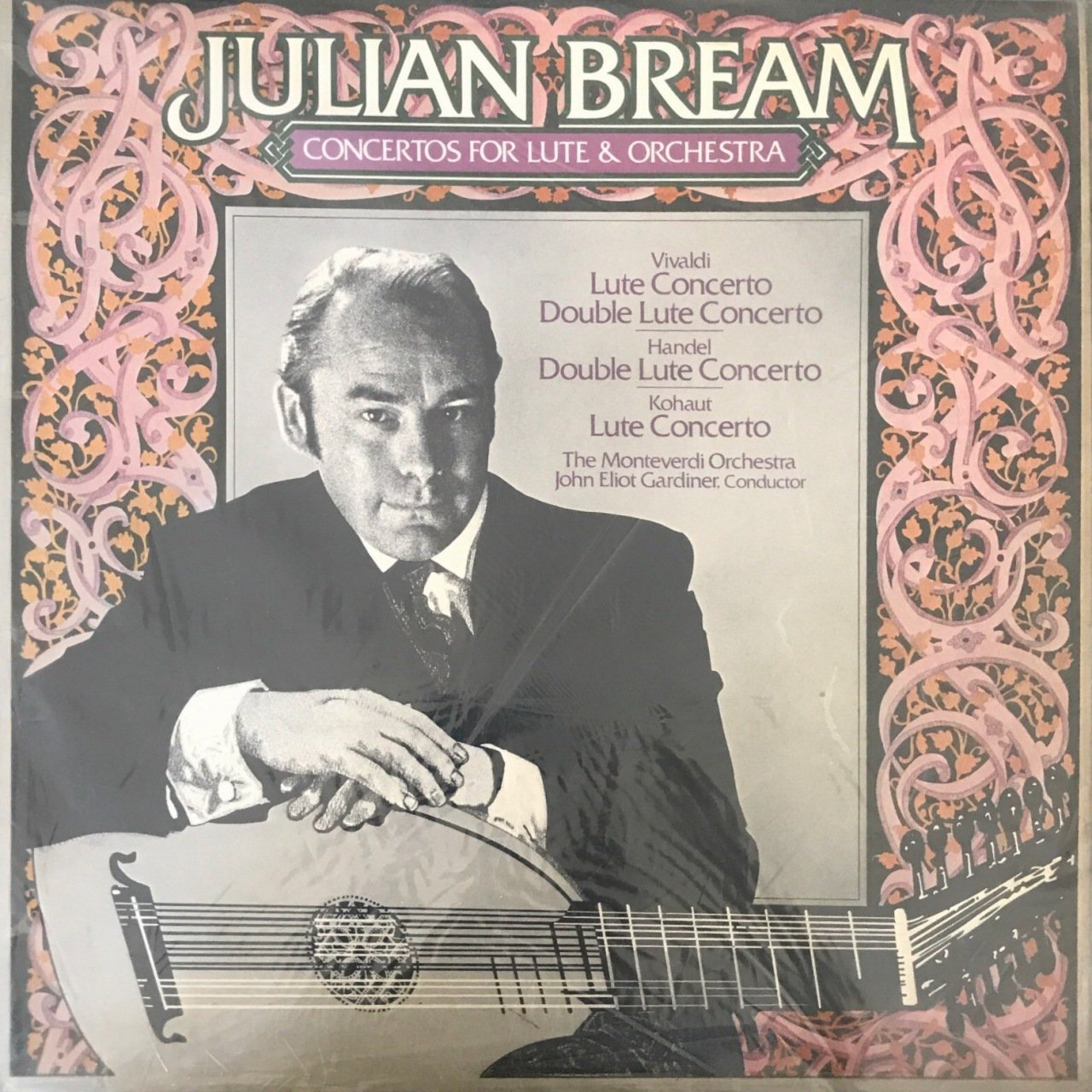 Julian Bream Concertos For Lute & Orchestra LP