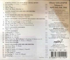 Dizzy Gillespie Volume 6 1945-1946 CD