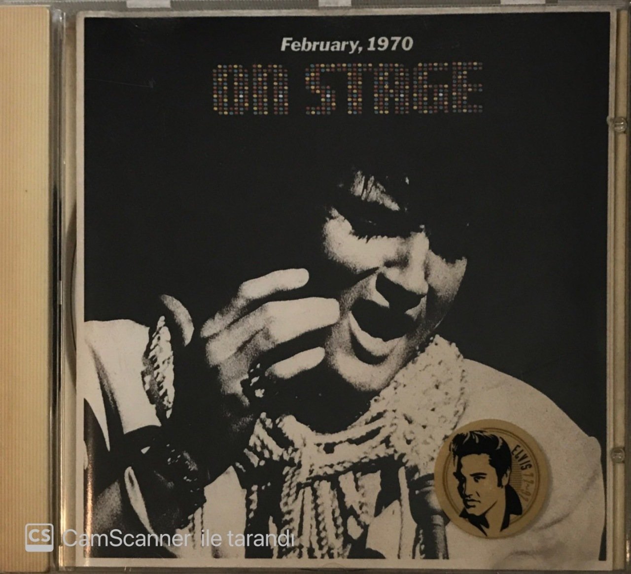 Elvis Presley On Stage CD