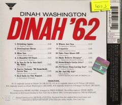 Dinah Washington - Dinah '62 - CD