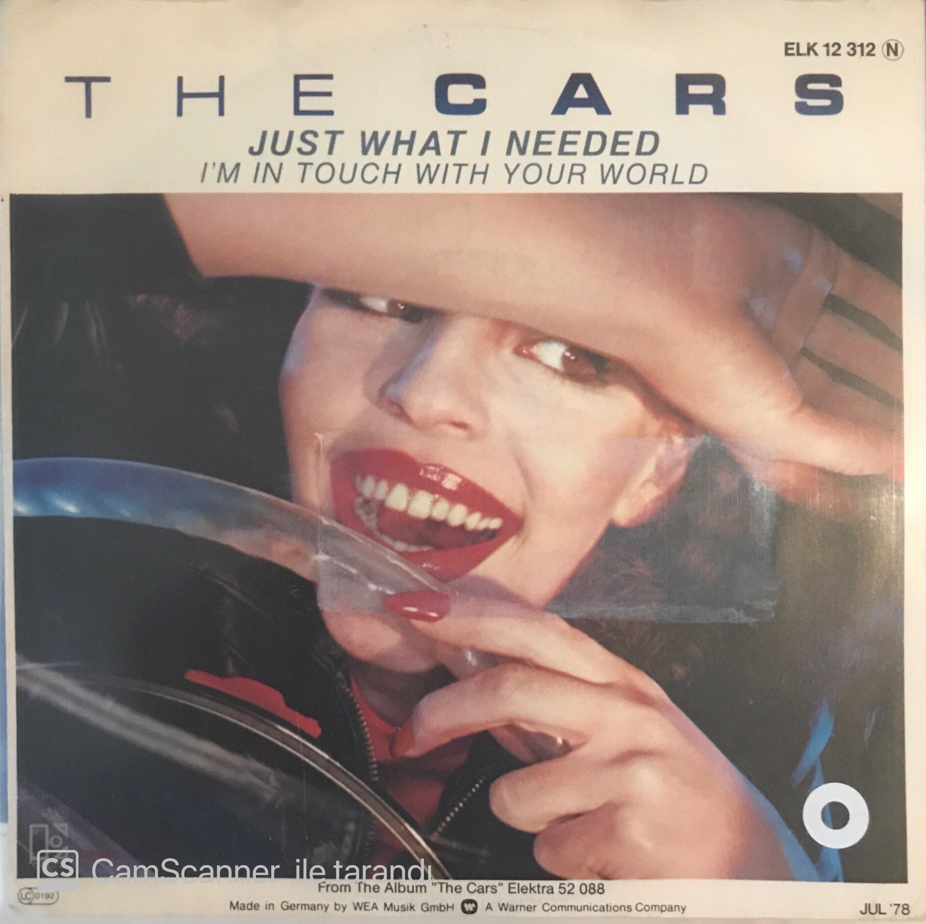 The Cars  - Just What I Needed 45lik