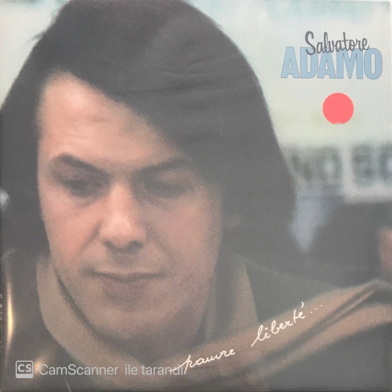 Salvatore Adamo - Pauvre Liberte LP
