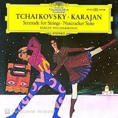 Tchaikovsky Karajan Berlin Philharmonic Serenade For Strings - Nutcracker Suite LP