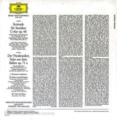 Tchaikovsky Karajan Berlin Philharmonic Serenade For Strings - Nutcracker Suite LP